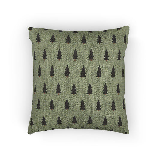 Woven Decorative Pillow, Cozy Living Room Decor, Boho Home Accent, Gift for Housewarming, Chic Botanical Cushion